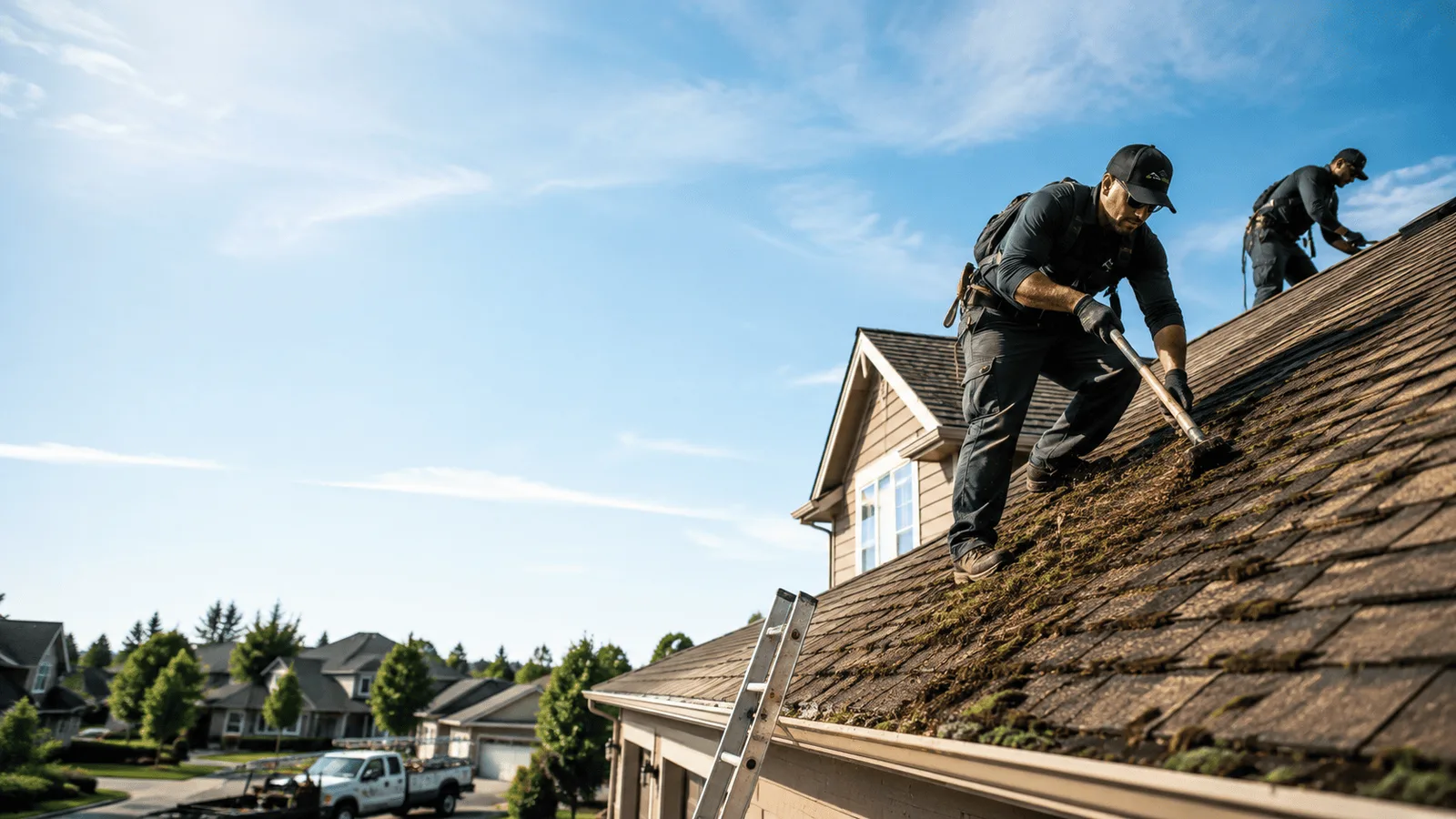 Roof Moss Removal in Chester, CT near me